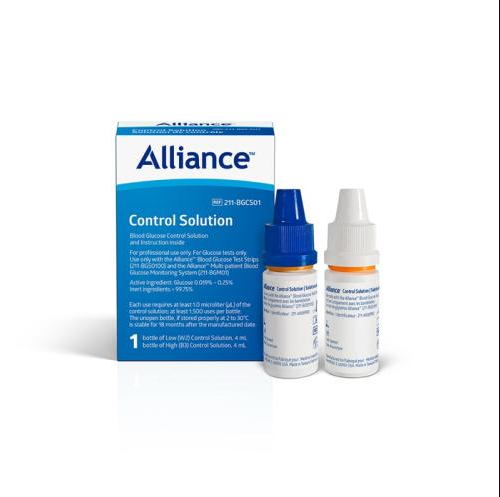Blood Glucose Control Solution for Alliance Meter
