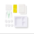 Sterile Dressing Tray with Forceps & 3-Compartment Tray – 100/CS