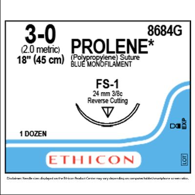 Prolene Polypropylene Suture