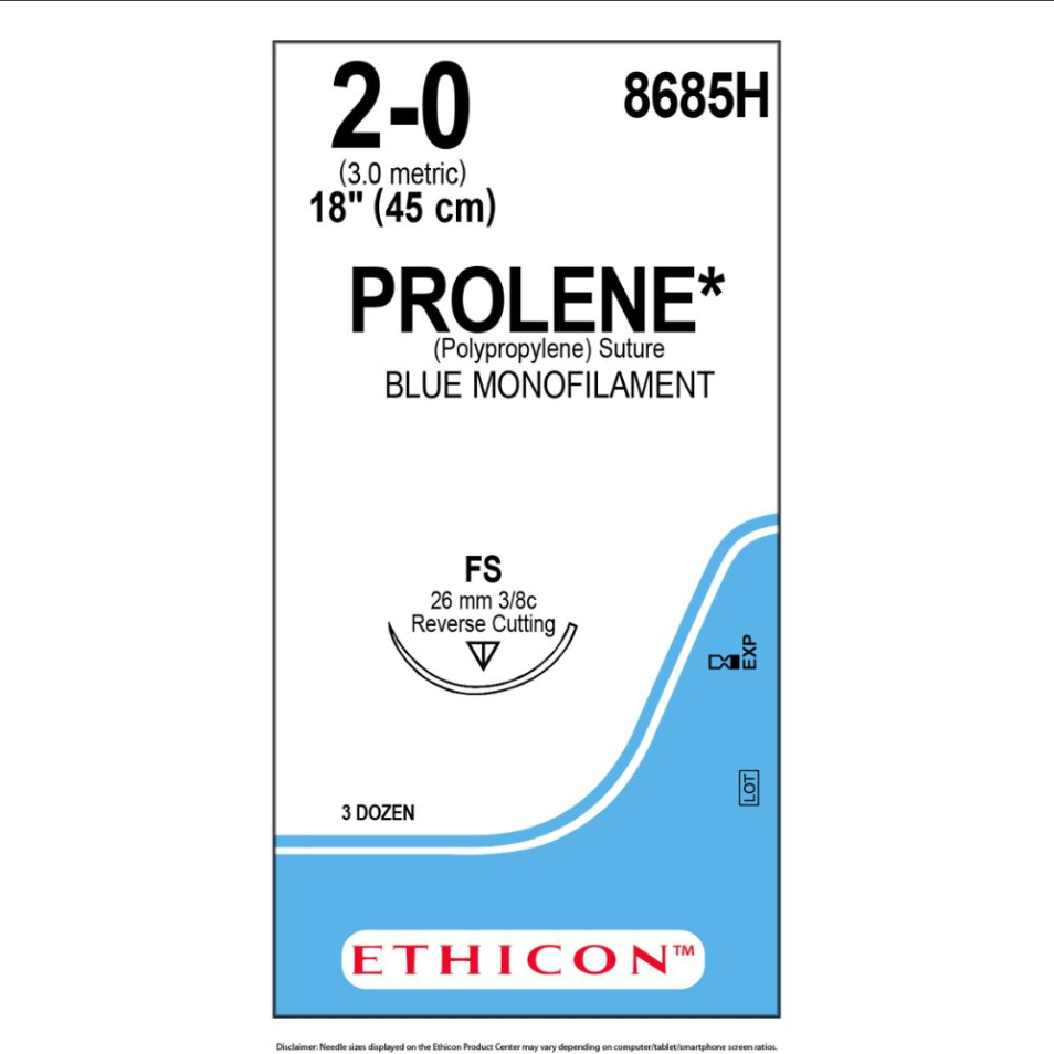 Prolene Polypropylene Suture