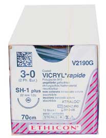 Vicryl Rapide Absorbable Suture