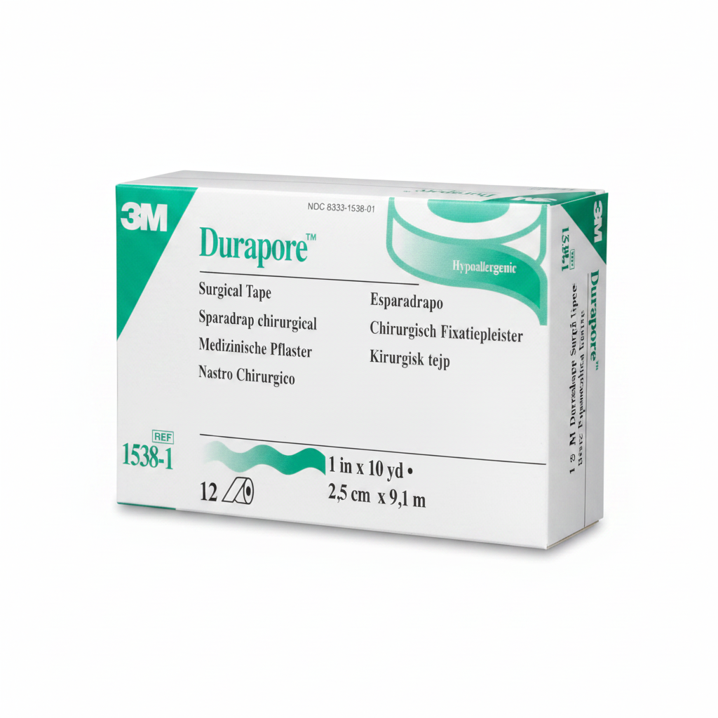 3M Durapore Silk-Like Cloth Surgical Tape