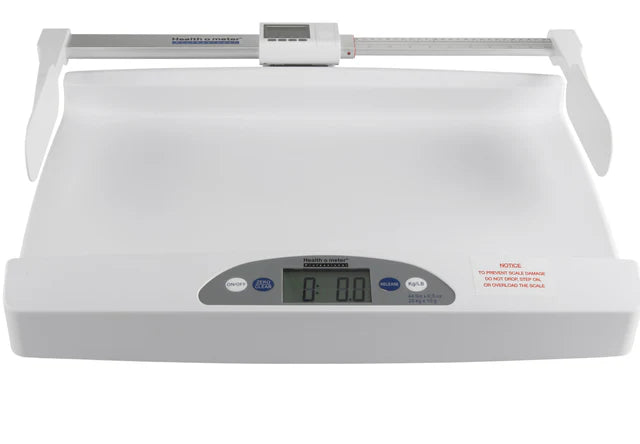 Health o meter Digital Pediatric Tray Scale with Digital Height Rod