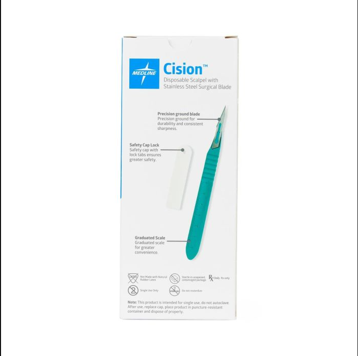 SCALPEL STAINLESS-STEEL 10 STRL Disposable