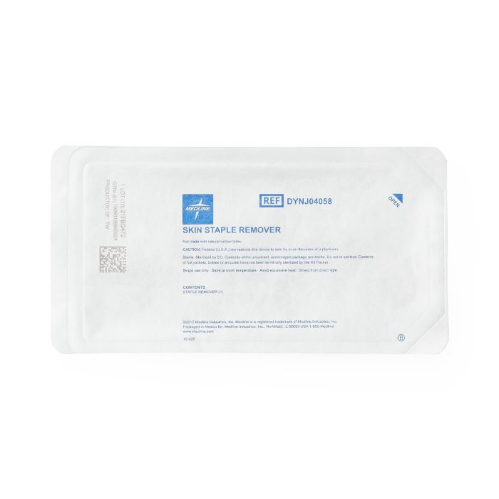 SKIN STAPLE REMV TWEEZR Disposable Sterile 12/CS