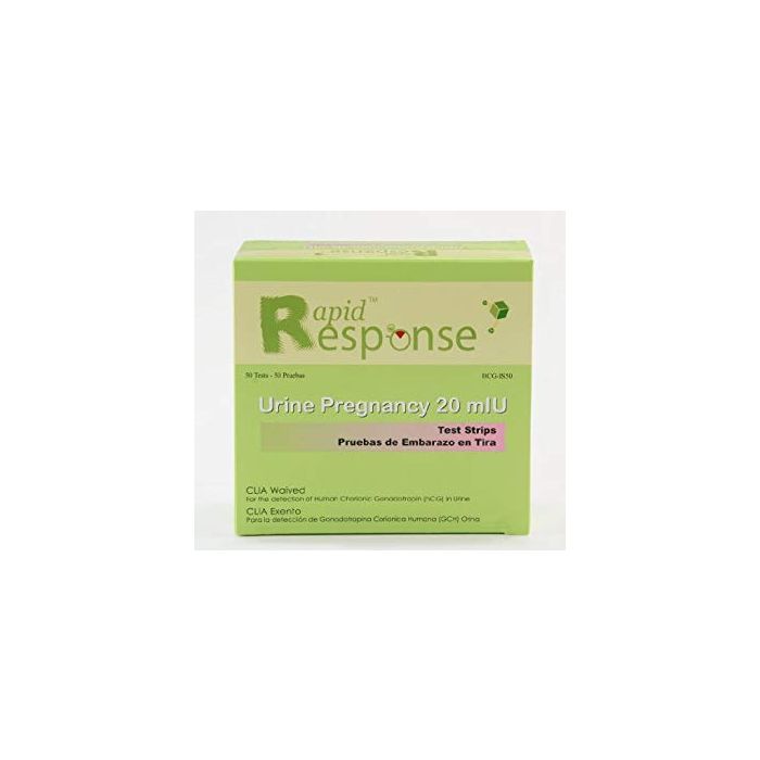 Rapid Response hCG Urine Pregnancy Test Strip