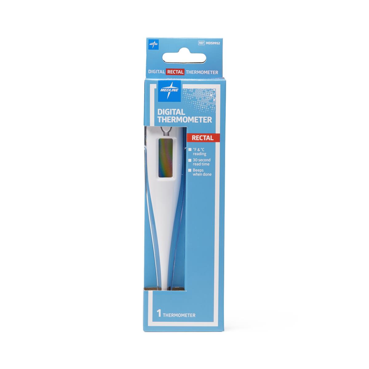 Medline 30-Second Rectal Digital Thermometer