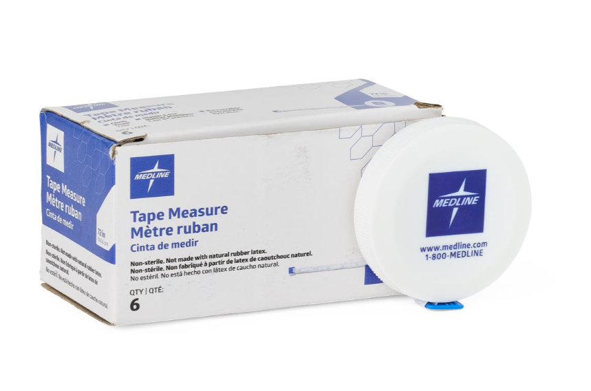 Medline Retractable Cloth Measuring Tape