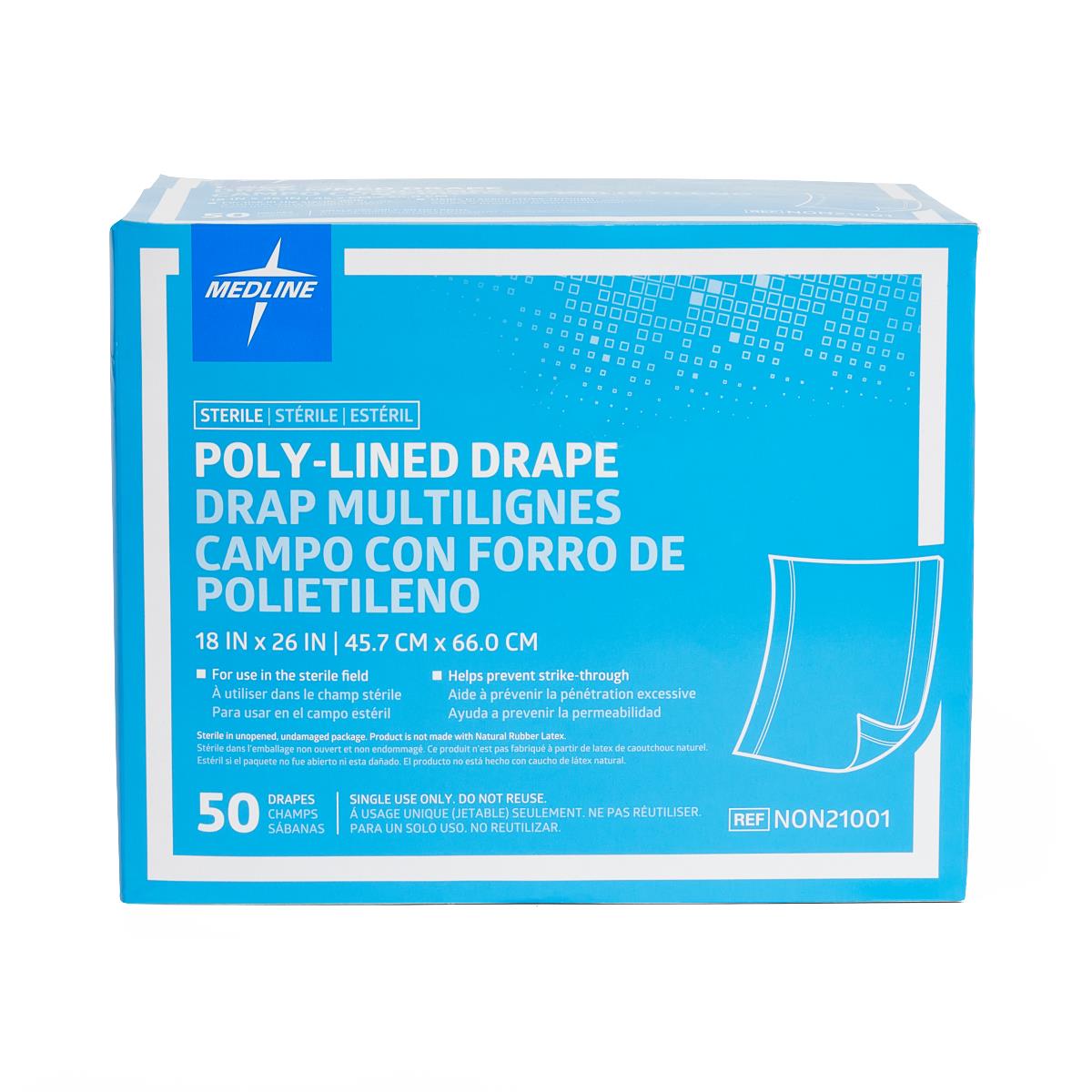 Medline Sterile Disposable Field Drape