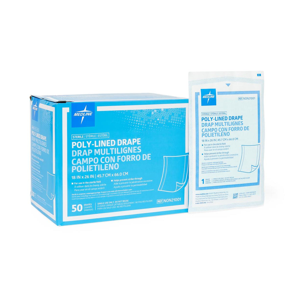 Medline Sterile Disposable Field Drape