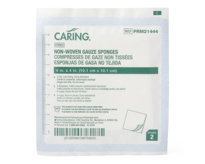Medline Sterile Nonwoven Gauze Sponges