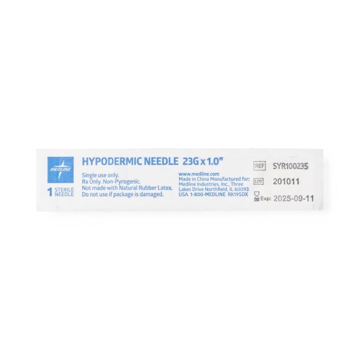 Medline Standard Hypodermic Needles