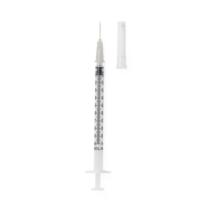 3 mL Luer Lock Syringe with 21G × 1.5" Needle – Sterile, 800/CS