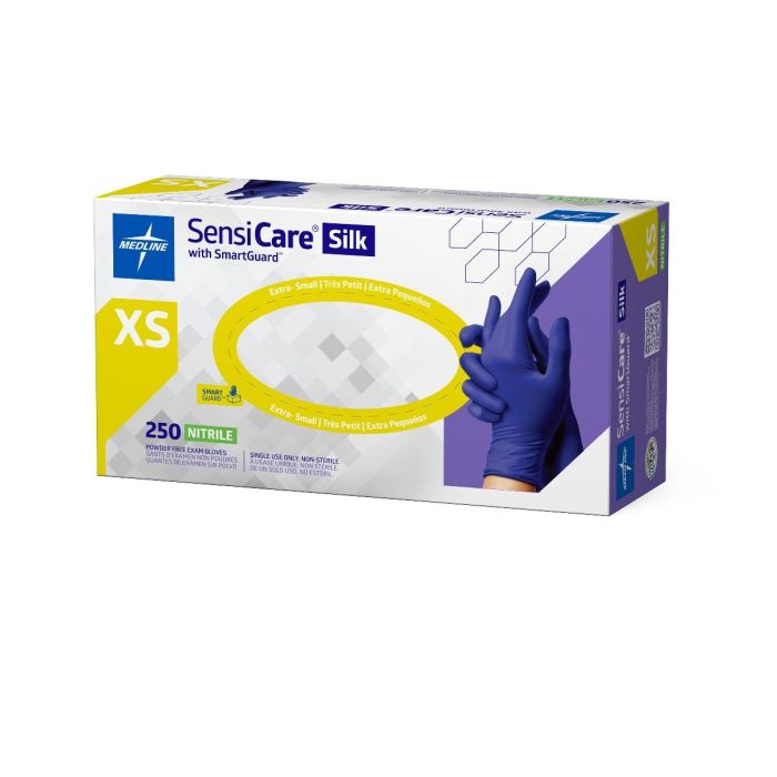 SensiCare® Silk Powder-Free Nitrile Exam Glove