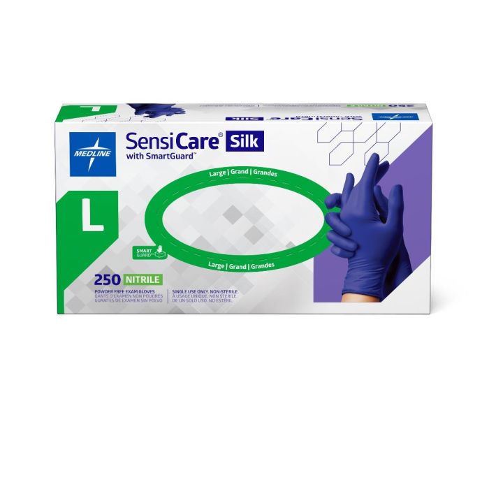 SensiCare® Silk Powder-Free Nitrile Exam Glove