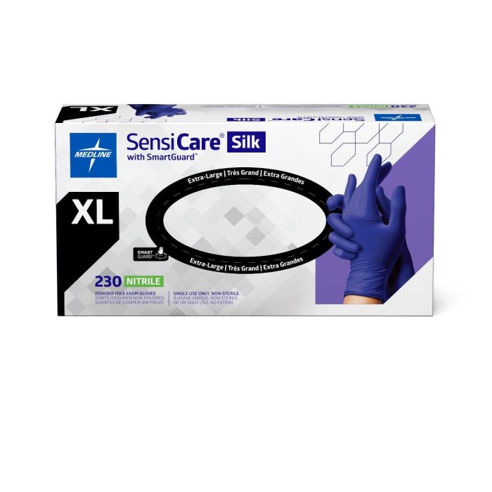 SensiCare® Silk Powder-Free Nitrile Exam Glove
